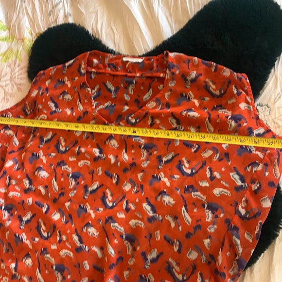 Lush for Nordstrom Drapey High Low Tunic Blouse Shirt Size Small - Picture 7 of 9